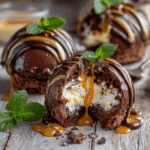 Easy Brownie Ice Cream Bombes: The Ultimate Crowd-Pleaser Dessert 3 elhammoutiyassin A high end food photography of Easy Brownie e13bfd63 72e1 4183 9dad 599ece090853 1 Easy Brownie Ice Cream Bombes: The Ultimate Crowd-Pleaser Dessert