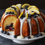 The BEST Lemon Blueberry Bundt Cake 3 lemon blueberry bundt cake recipe moist homemade.jpg The BEST Lemon Blueberry Bundt Cake